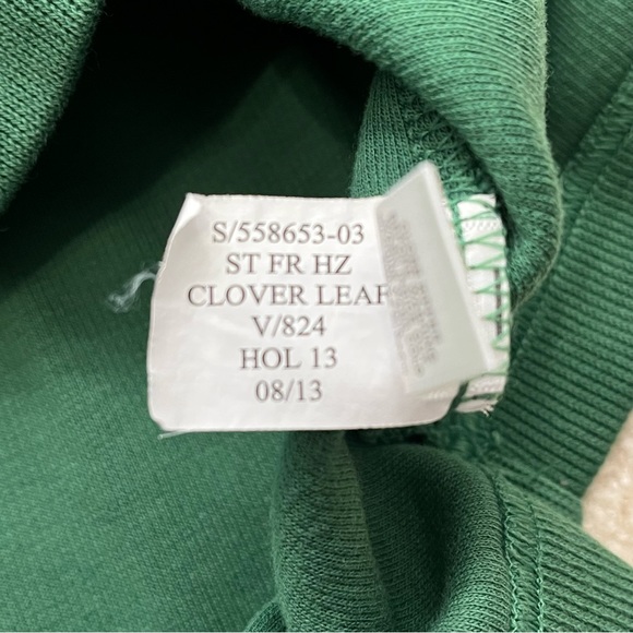 Banana Republic Sweater Mens Large Green Elbow Patch Mock Neck Pullover Casual - Picture 5 of 10